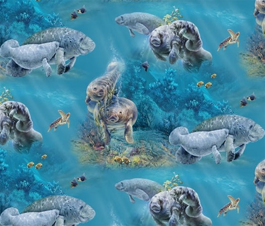 Gentle Giants Cotton Print