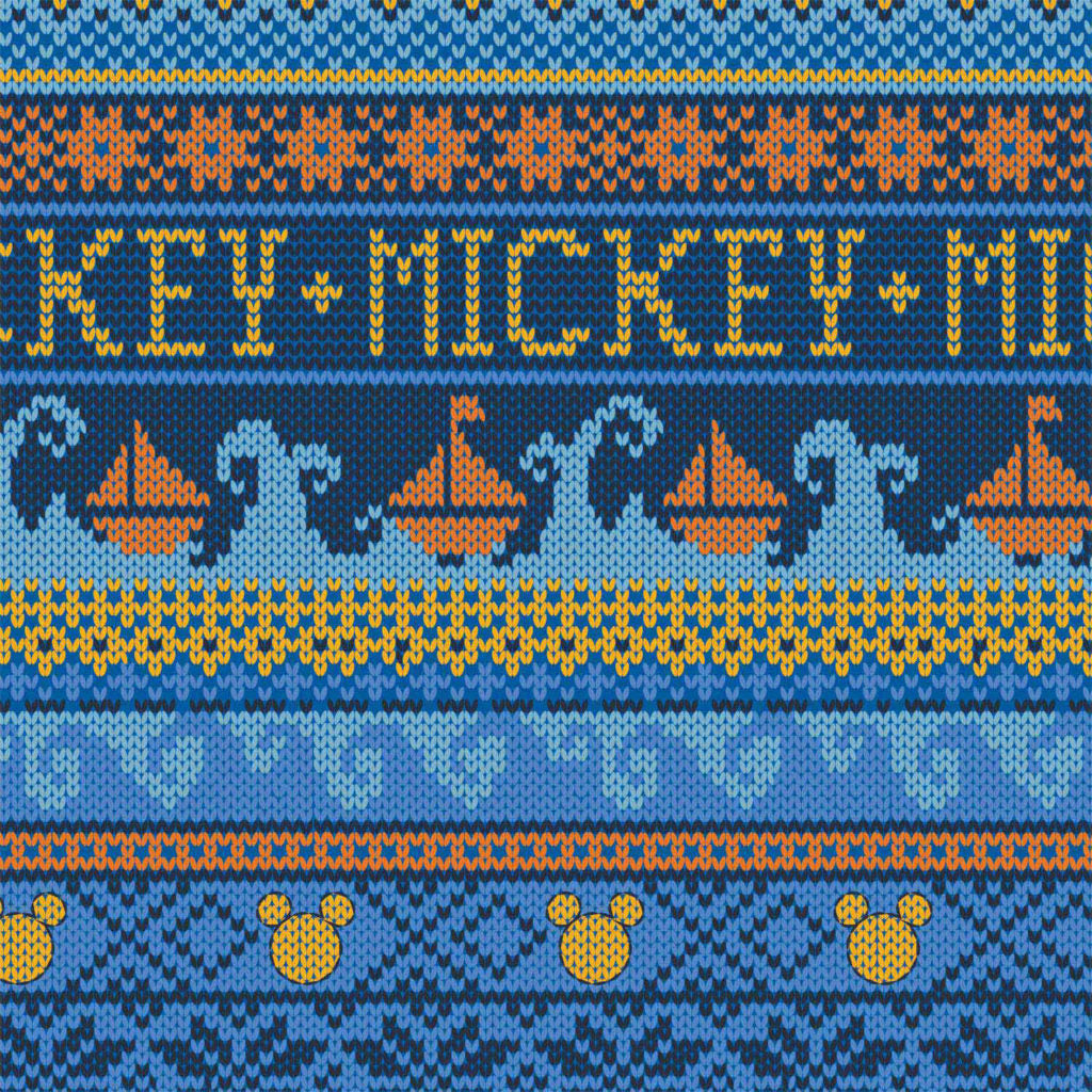 Mickey Mouse Oh Boy Fabric Collection - Sweater in Blue