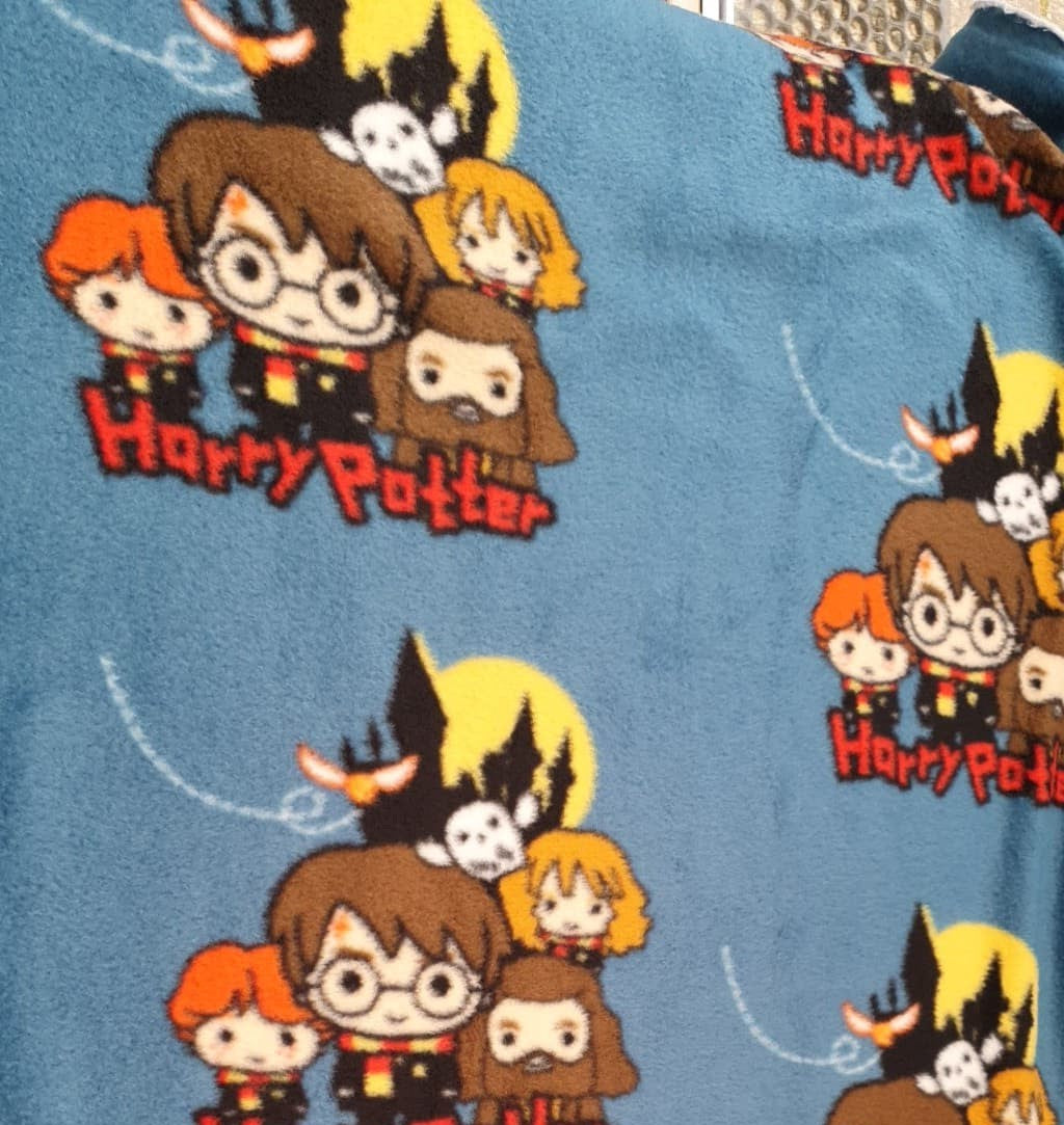 Harry Potter Fleece - Group Pose - per half metre