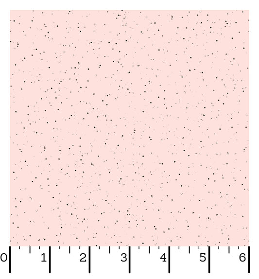 Splatter Dot on Pink - Bramble Patch Cotton Print Fabric - per half metre