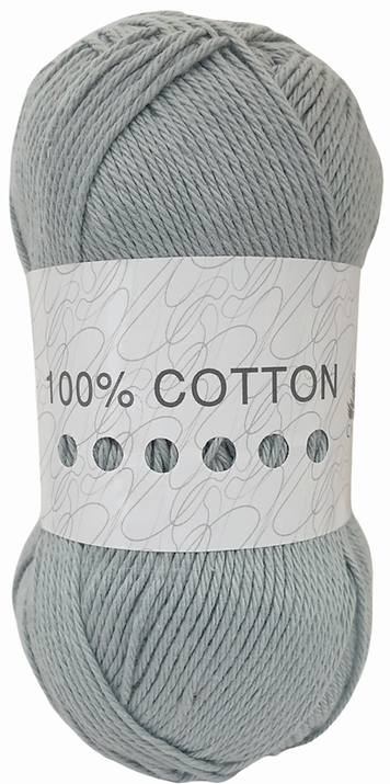Pearl Grey - 100% Cotton - Cygnet Yarn