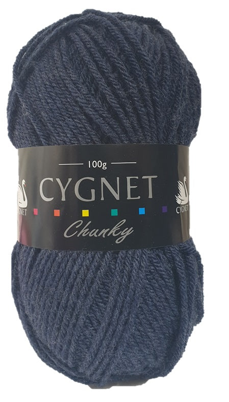 Denim - Cygnet Chunky 100g - Cygnet Yarn