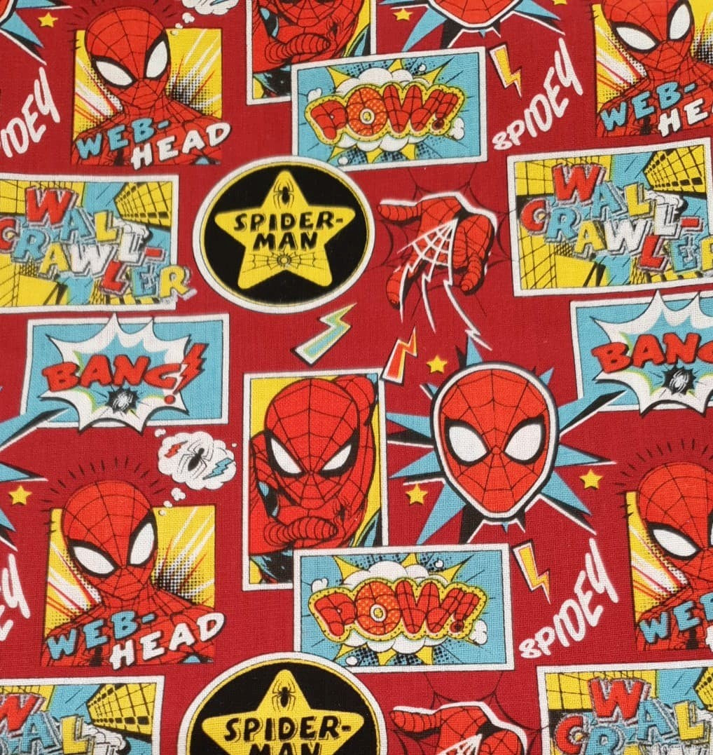 Marvel Cotton Print - Spiderman
