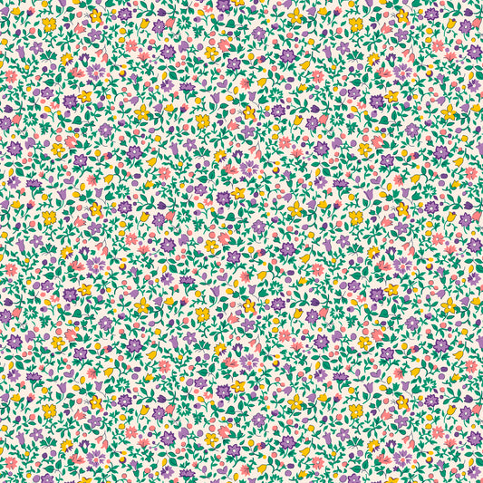 Posy Haze A - Everlasting Liberty Cotton Print Fabric - per half metre