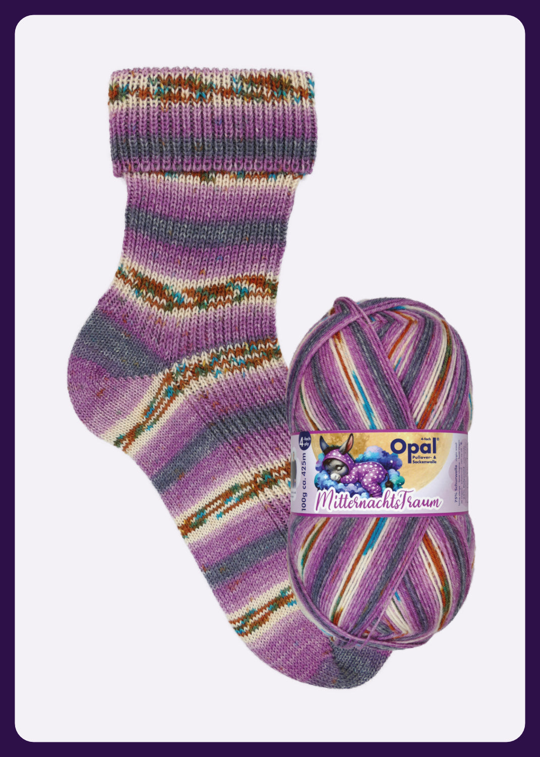 Hiking in the Valley (11647) - Opal Midnight Dream 4ply
