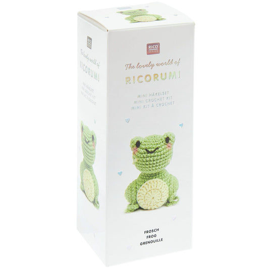 Frog - Ricorumi Mini Easy Crochet Kit