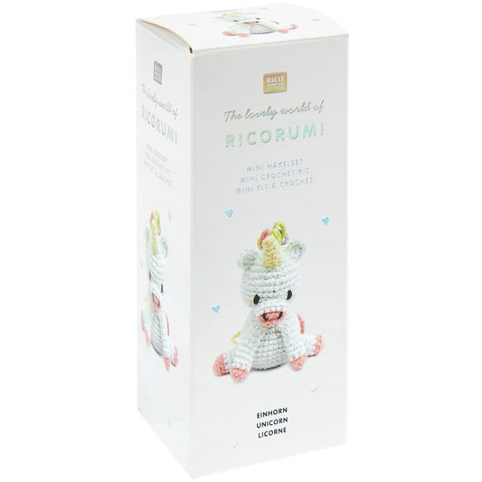 Unicorn - Ricorumi Mini Easy Crochet Kit
