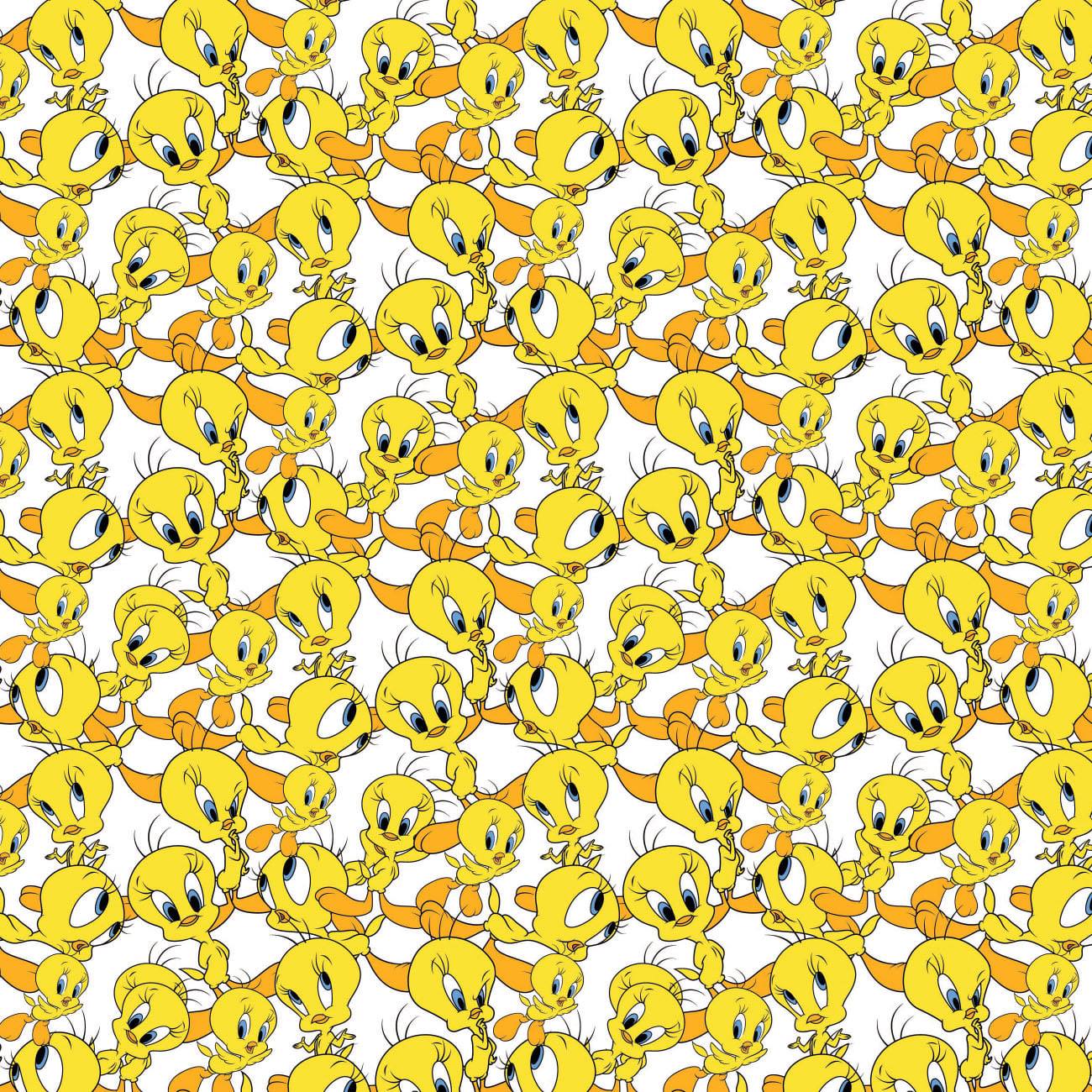 Tweety Expressions - Looney Tunes 2 Cotton Print Fabric - per half metre