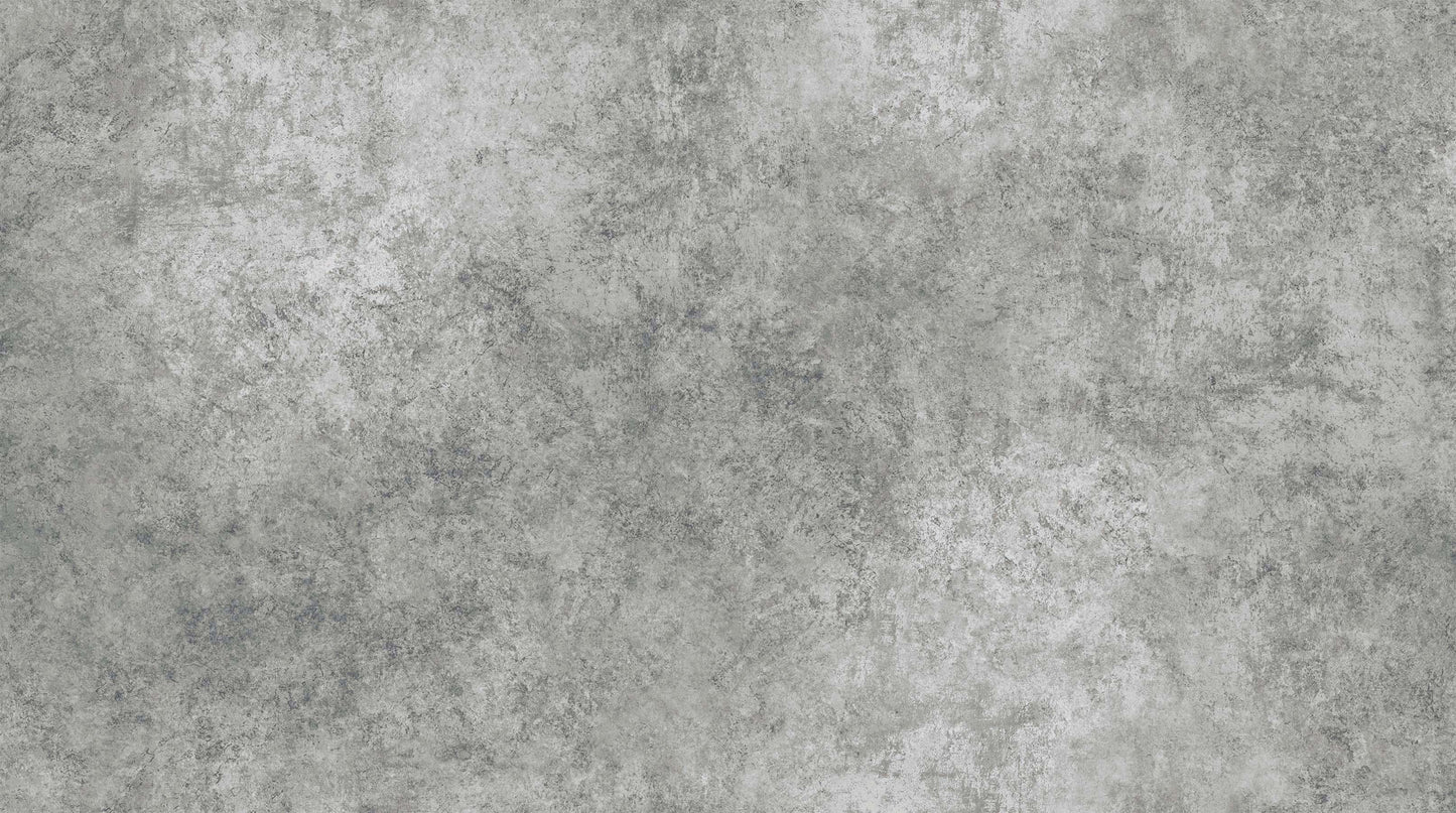 Rough Metal on Pewter - Heavy Metals Cotton Print Fabric - per half metre