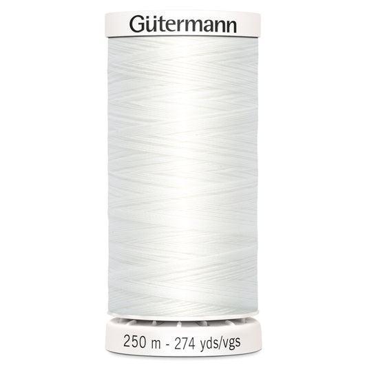 Shade White (800) - Sew-All Thread: 250m – Gutermann