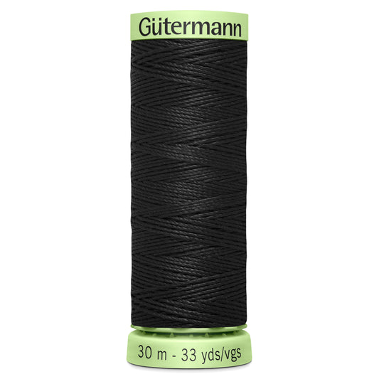 Black: Top Stitch Thread 30m – Gutermann