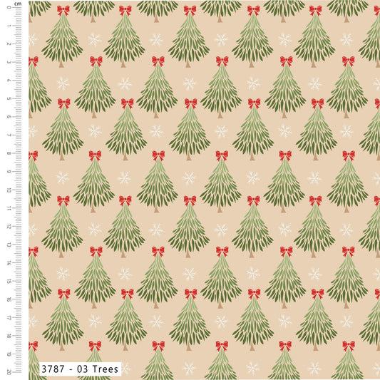 Trees - Scandi Spirit Cotton Print Fabric - per half metre