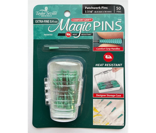 Magic Pins Patchwork Extra Fine (0.4mm) - 50pk