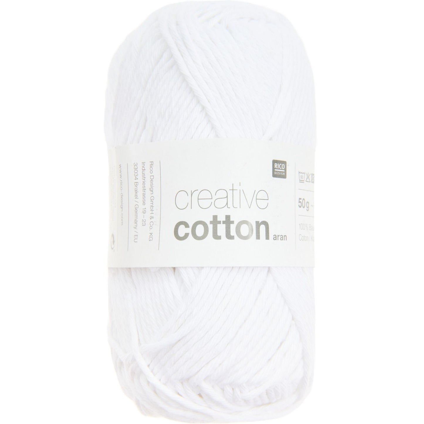 White - Creative Cotton Aran