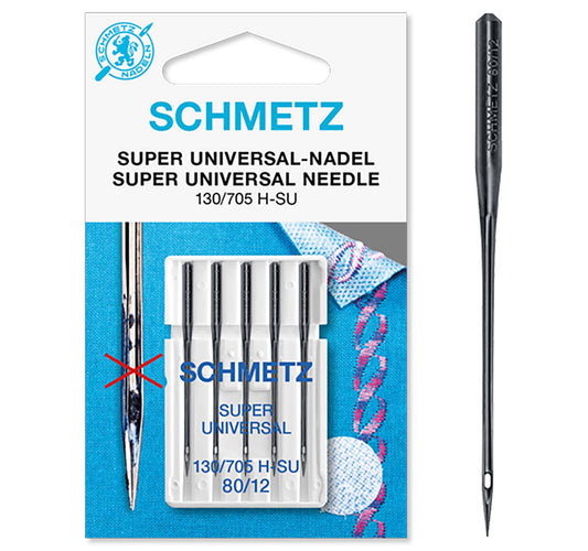 Black Super Universal: 80(12) - Schmetz Sewing Machine Needles