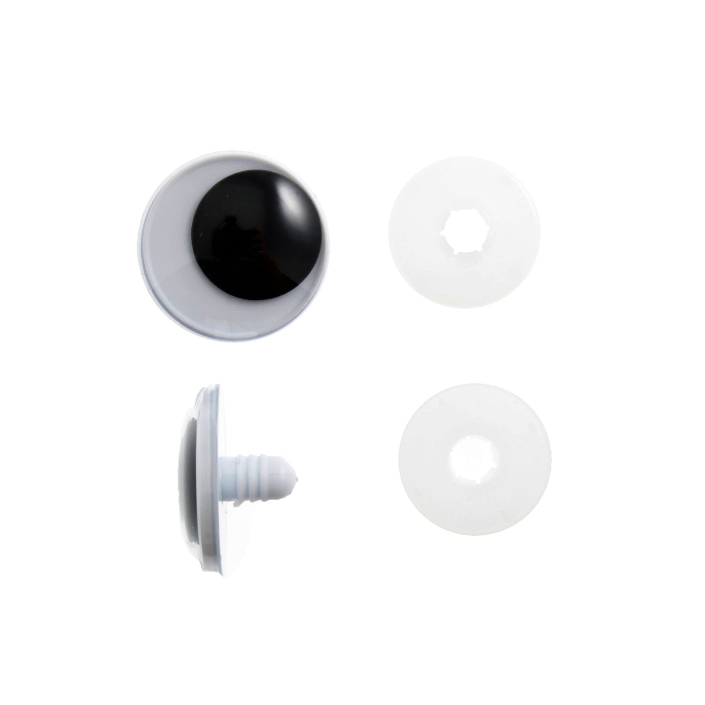 15mm Googly Toy Safety Eyes (Pack of 4) - Trimits