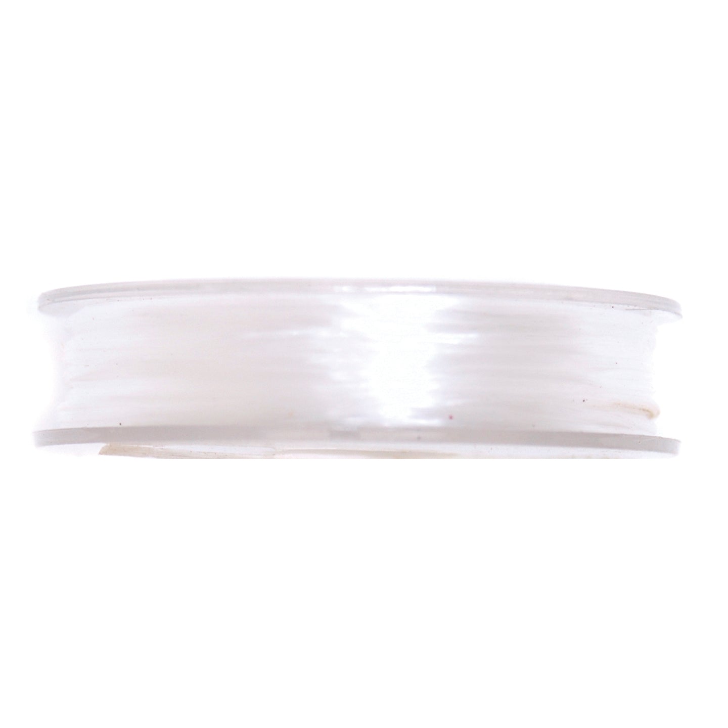 0.4mm White Stretch Cord - 5m Reel - Trimits Spandex Elastic