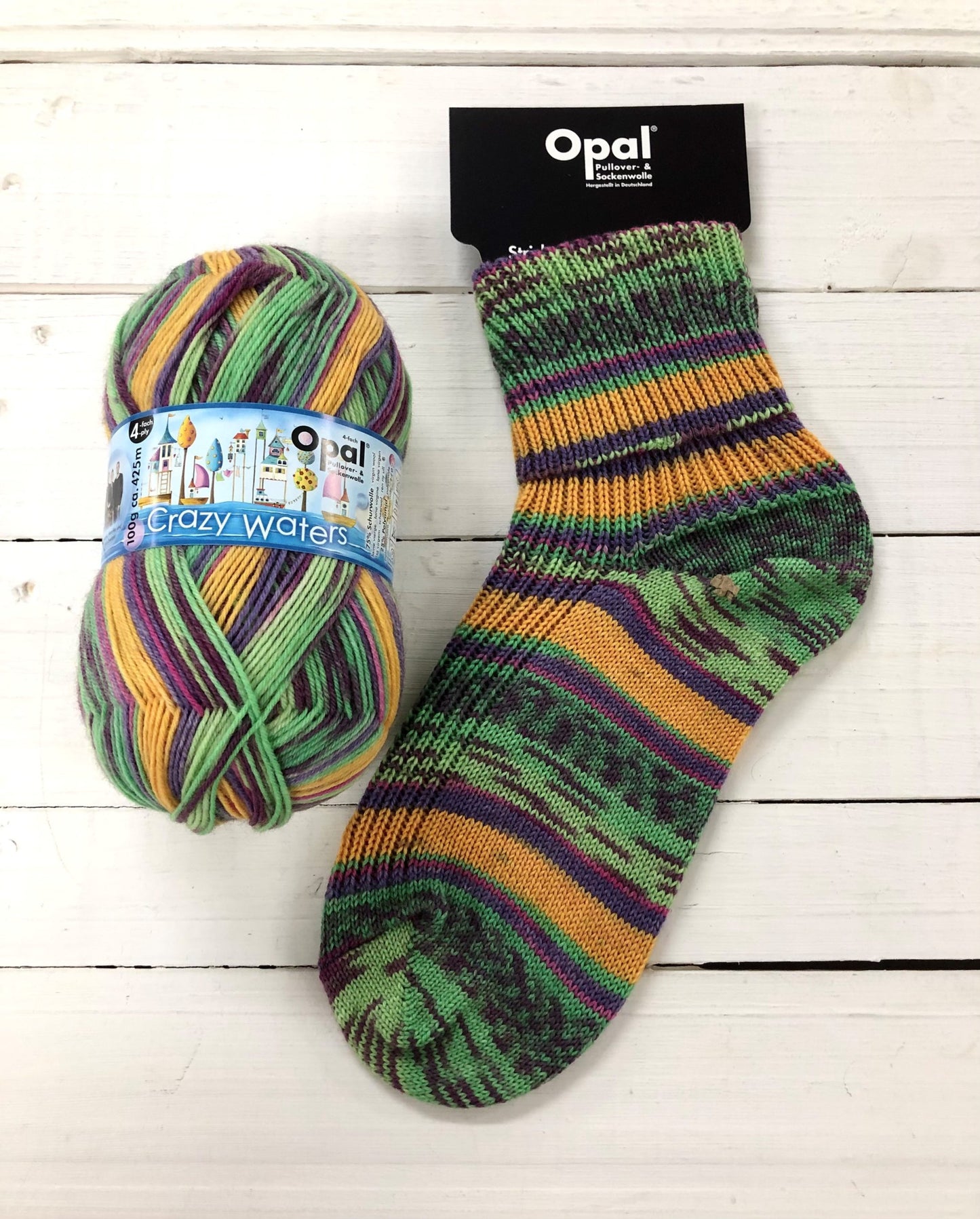 Welly Boots - Opal Crazy Waters 4ply