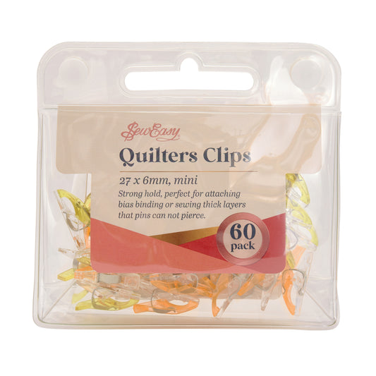 Mini Quilters Clip (60 pack) - SewEasy
