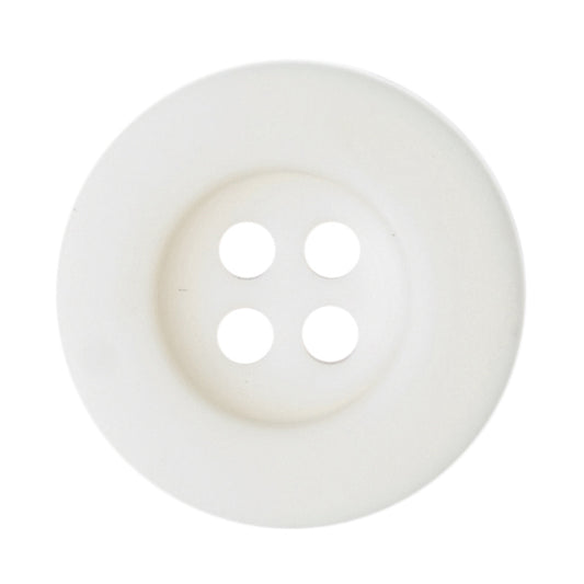 18mm White - Shirt Button