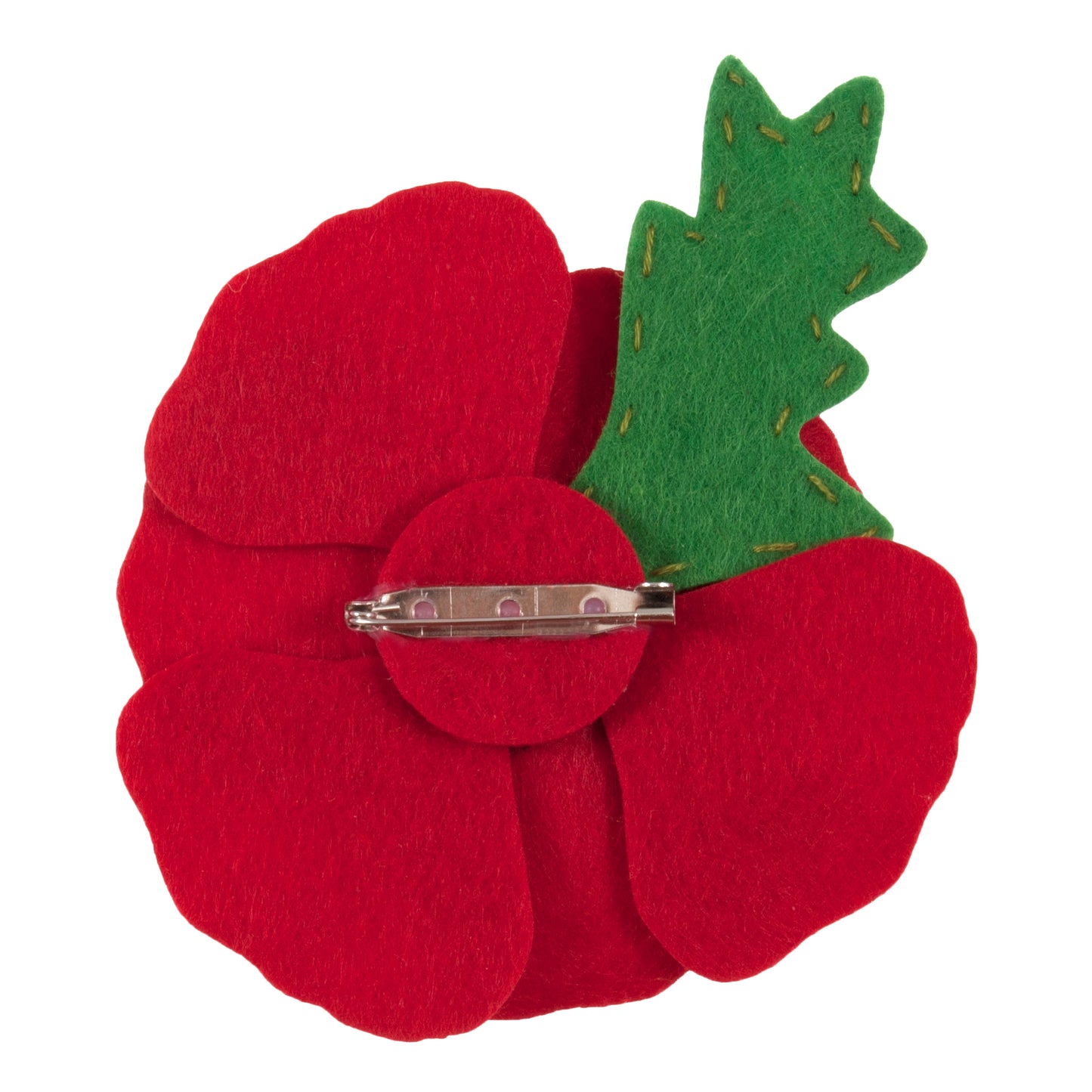 Poppy Brooch - Felt Decoration Kit