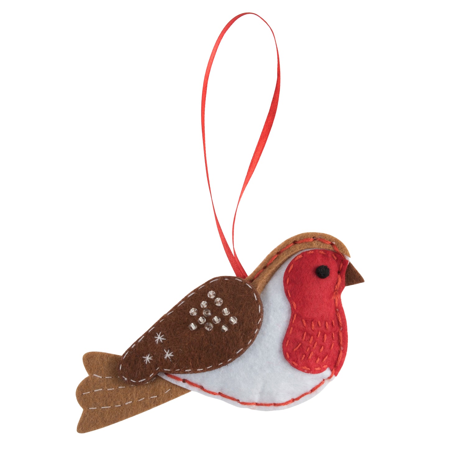Robin - Christmas Felt Decoration Kit