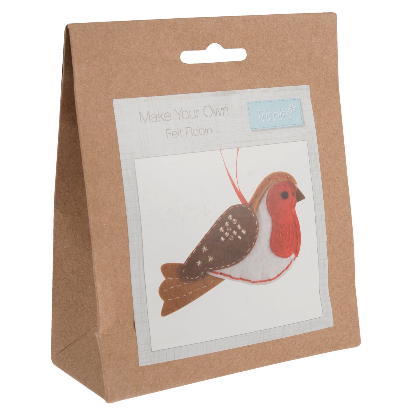 Robin - Christmas Felt Decoration Kit