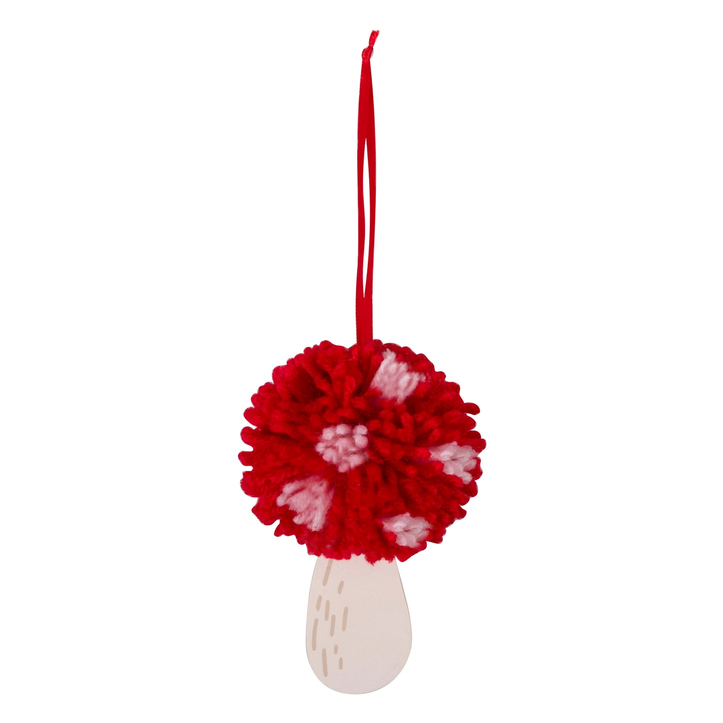 Toadstool - Pom Pom Decoration Kit