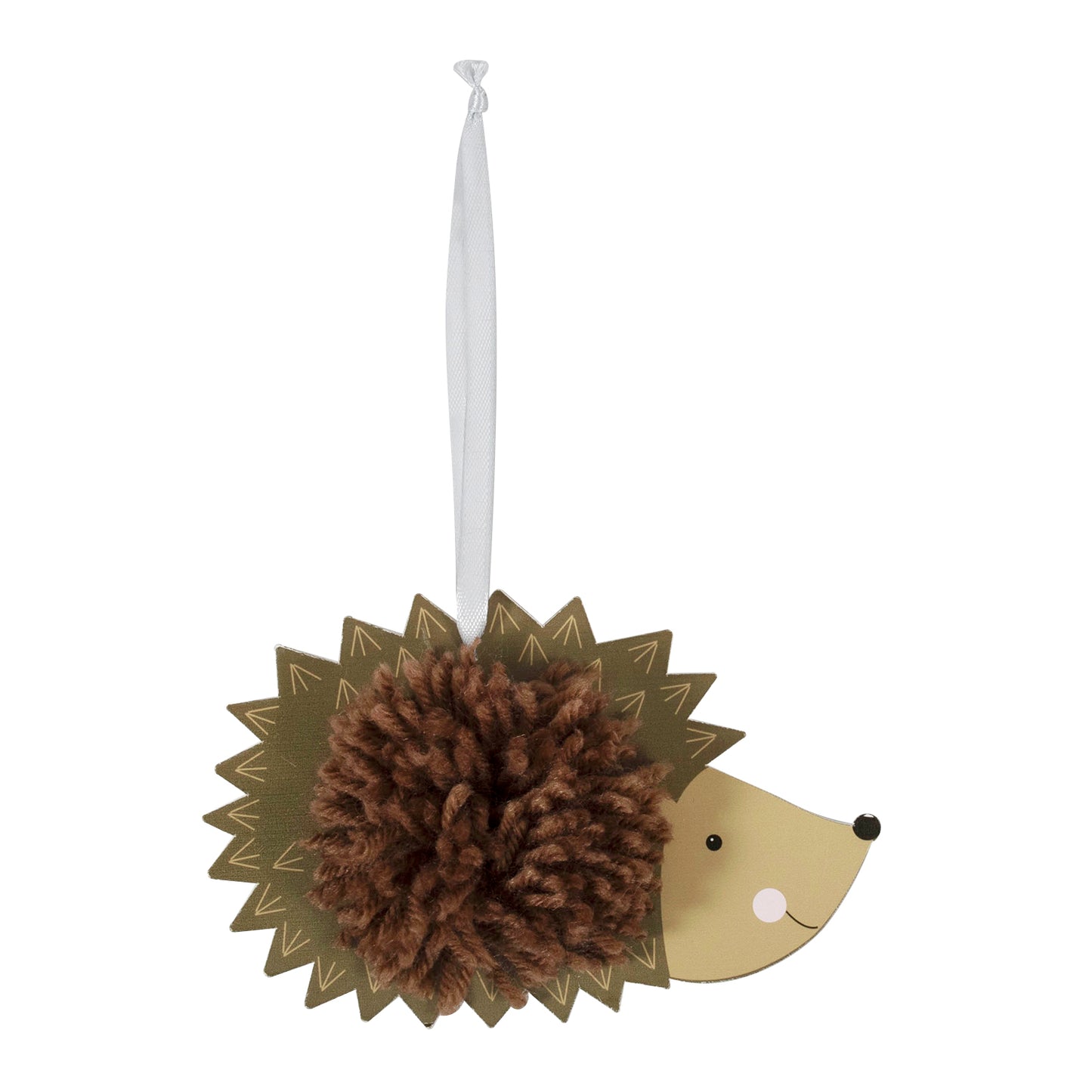 Hedgehog - Pom Pom Decoration Kit
