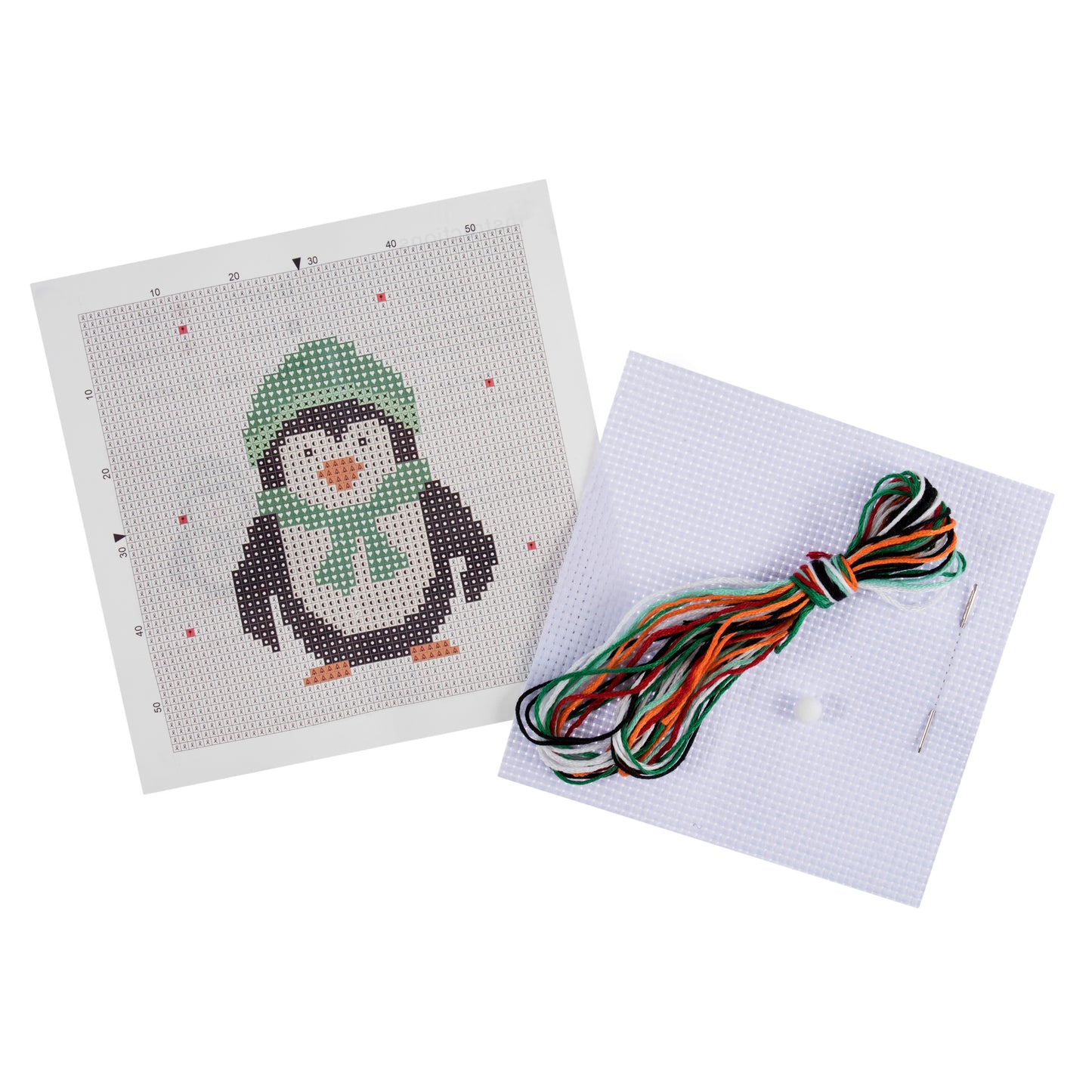 Penguin - Mini Christmas Cross Stitch Kit