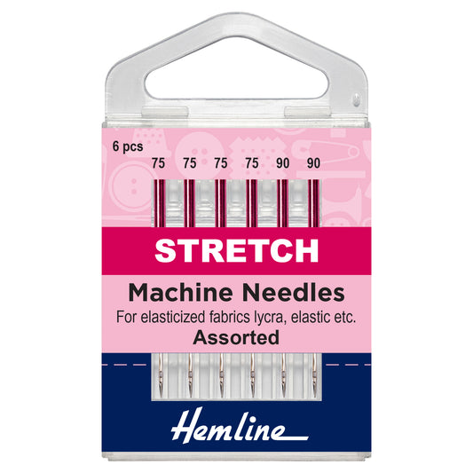 Assorted Stretch Sewing Machine Needle - Hemline