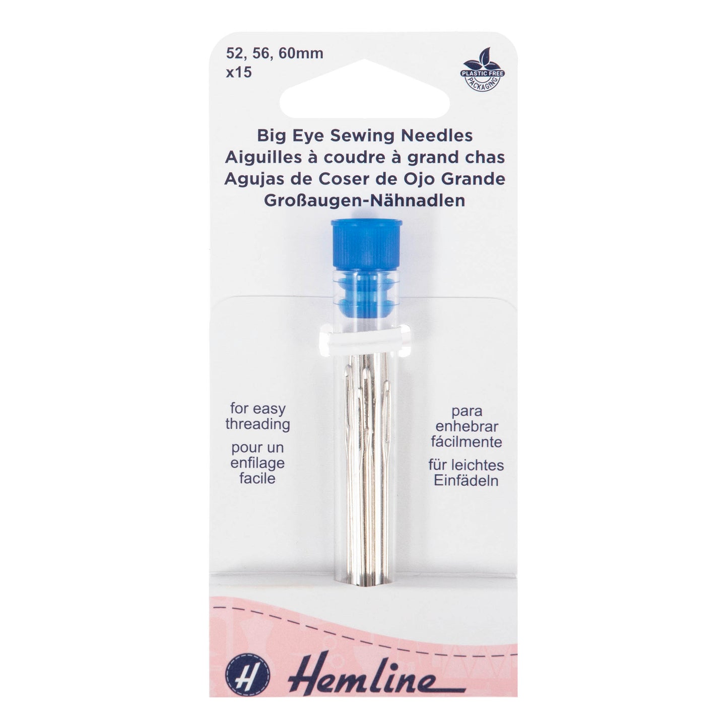 Big Eye Hand Sewing Needles - Hemline