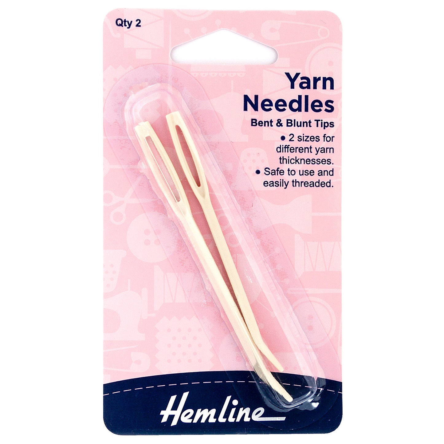 Plastic Yarn Needle Bent - Hemline