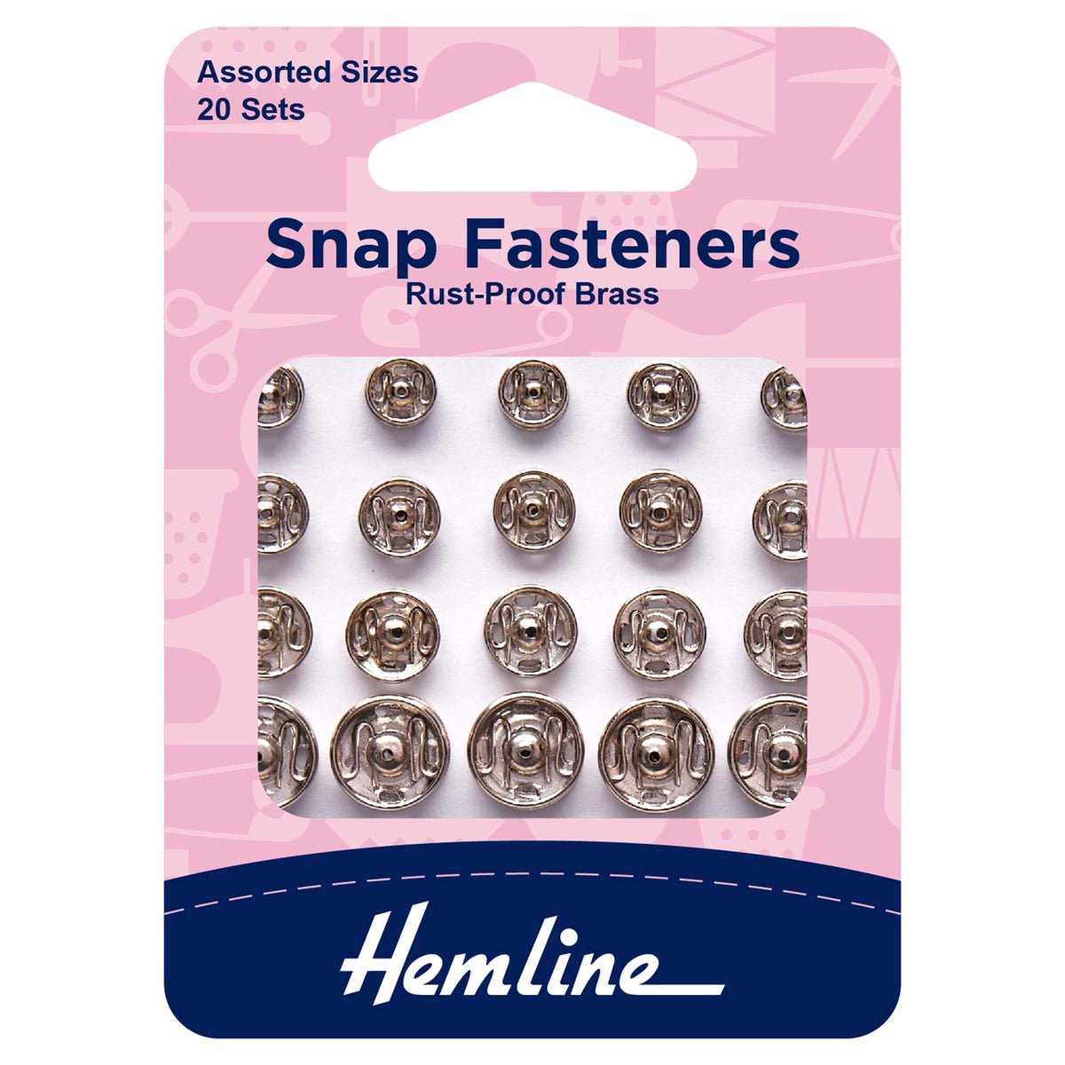 Assorted Nickel Snaps - Hemline