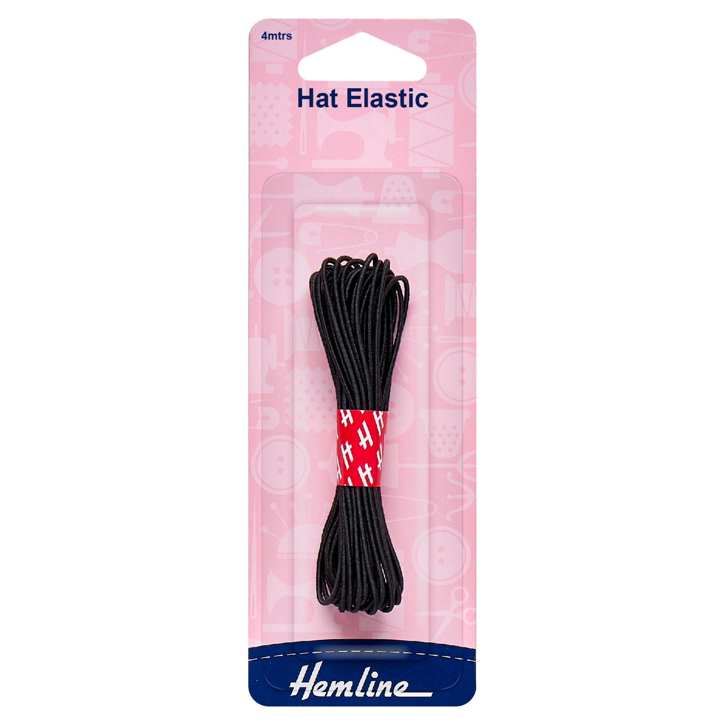 Black Hat Elastic - Hemline