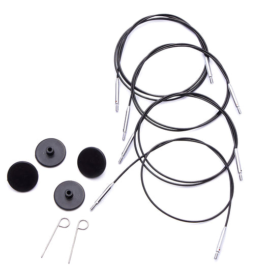 56cm Black Cable - Interchangeable Knitting Needle - KnitPro