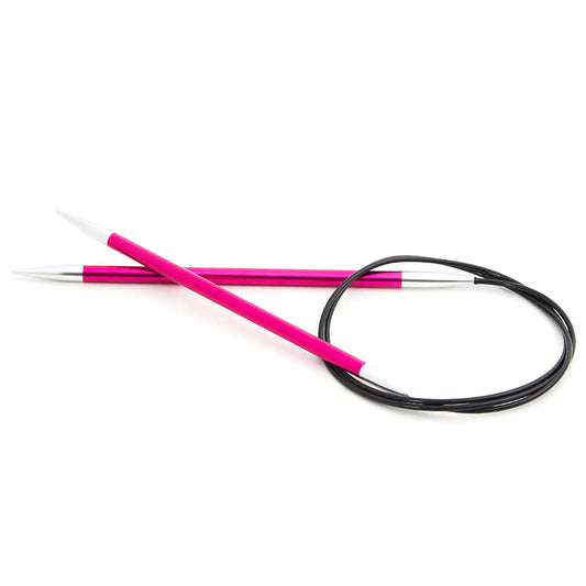 5mm x 80cm KnitPro Zing Fixed Circular Needle