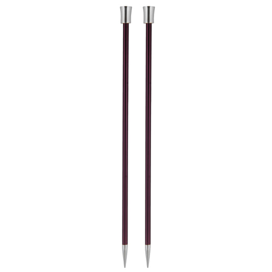 6mm x 30cm - Zing Single Ended Pair Knitting Needles