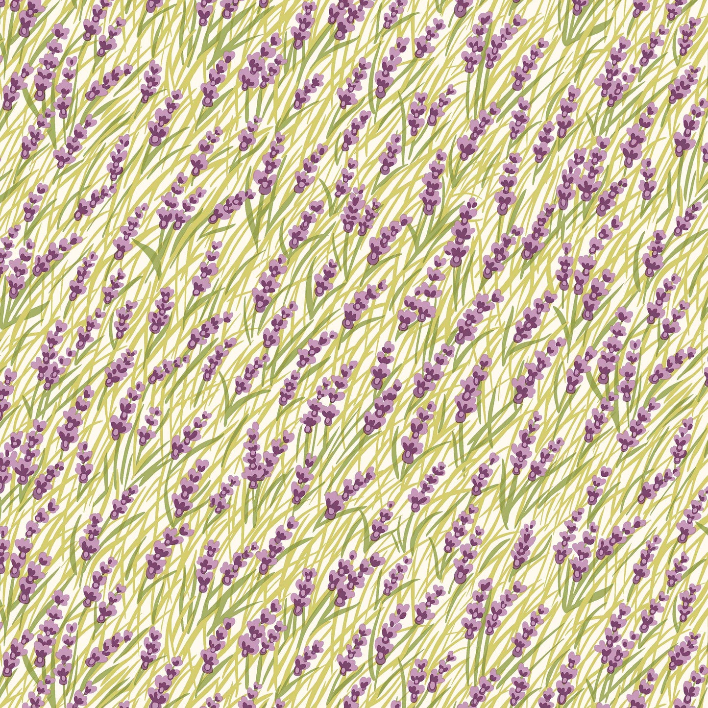 Marsh Orchids - A Postcard from the Highlands - Liberty Cotton Print Fabric - per half metre