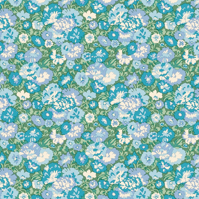 Buckingham Blooms - Palace Gardens by Liberty Cotton Print Fabric - per half metre