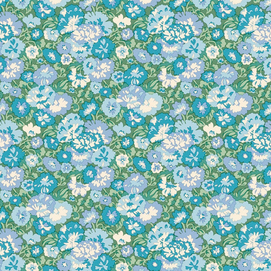 Buckingham Blooms - Palace Gardens by Liberty Cotton Print Fabric - per half metre