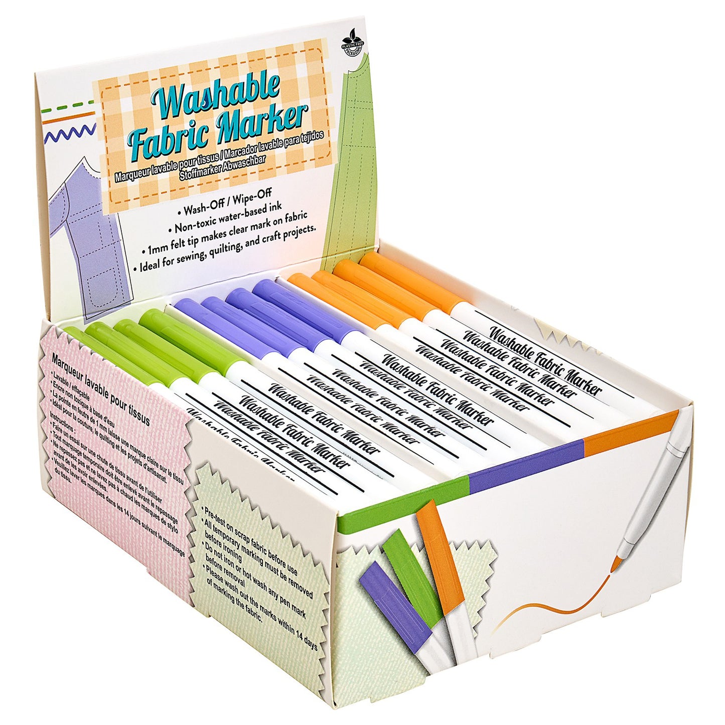 Individual Washable Fabric Marker