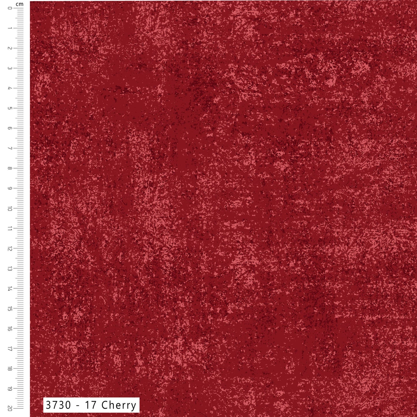 Cherry - Textured Blender Cotton Print Fabric - per half metre