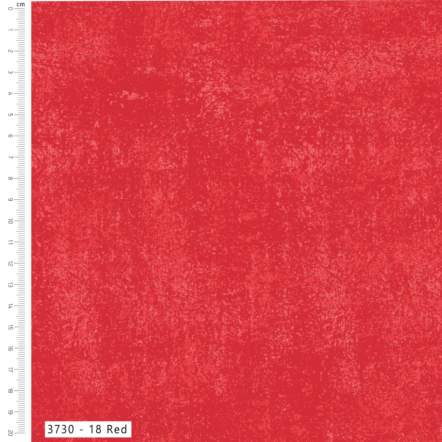 Red - Textured Blender Cotton Print Fabric - per half metre