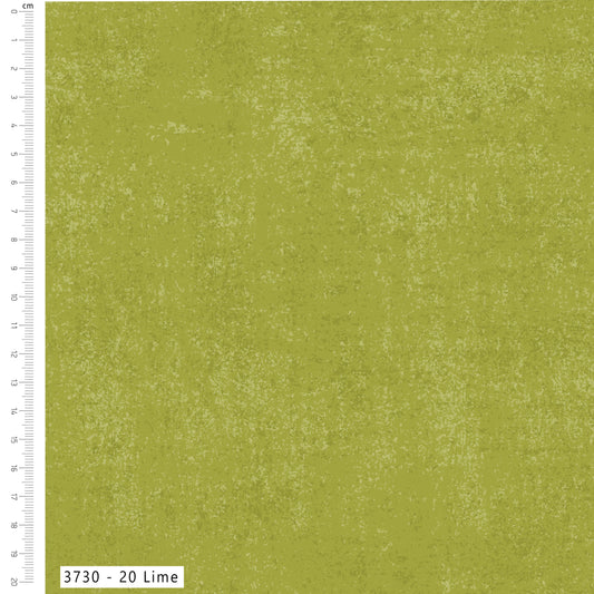 Lime - Textured Blender Cotton Print Fabric - per half metre