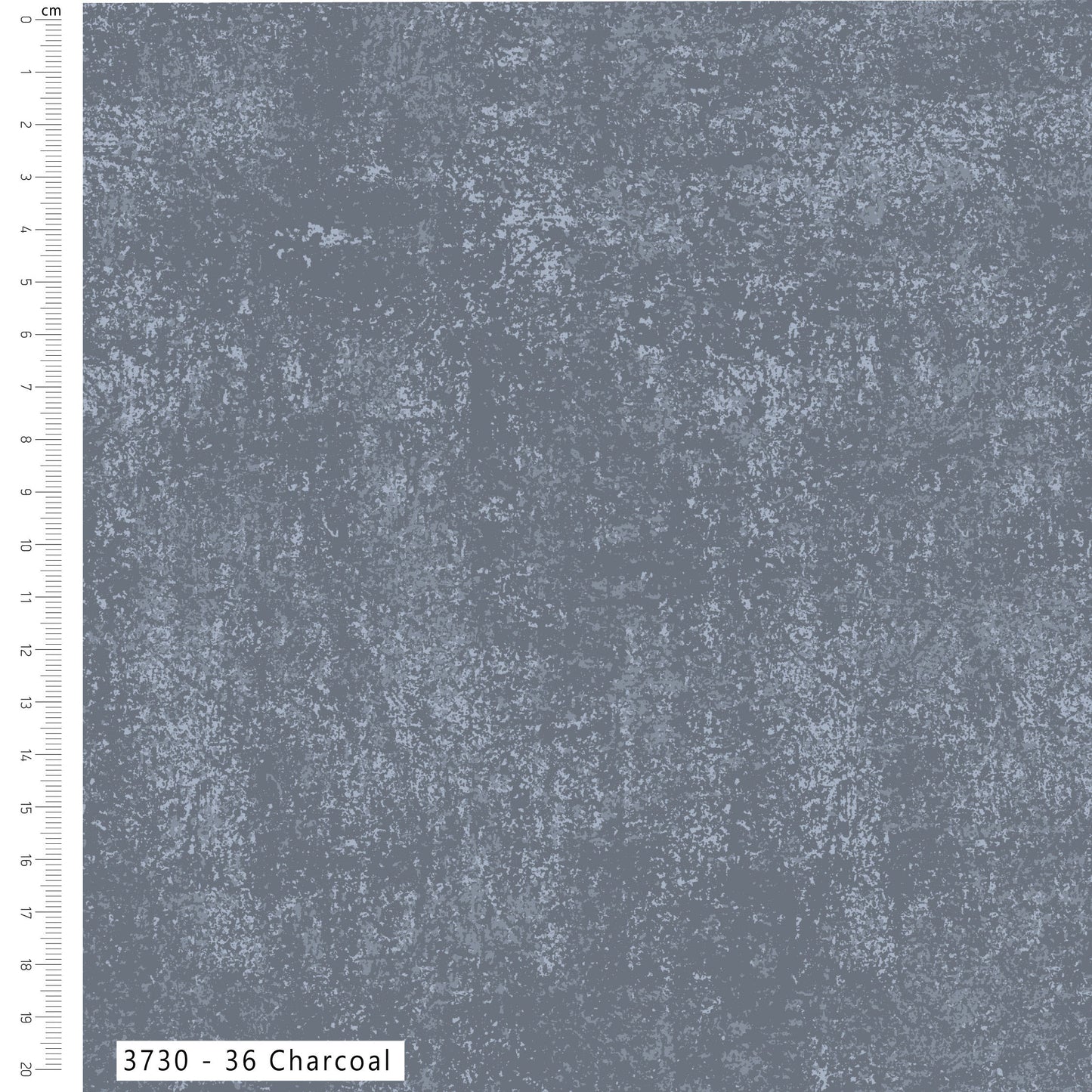 Charcoal - Textured Blender Cotton Print Fabric - per half metre