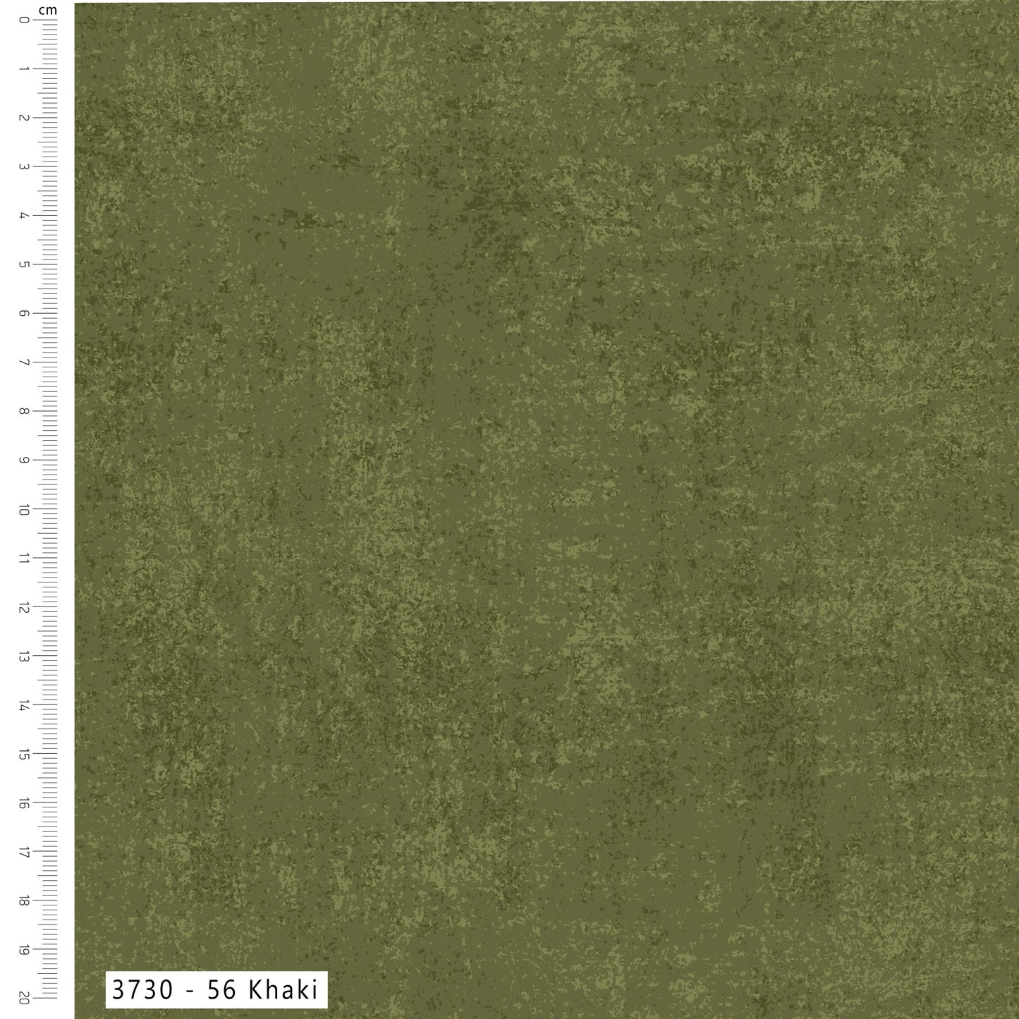 Khaki - Textured Blender Cotton Print Fabric - per half metre
