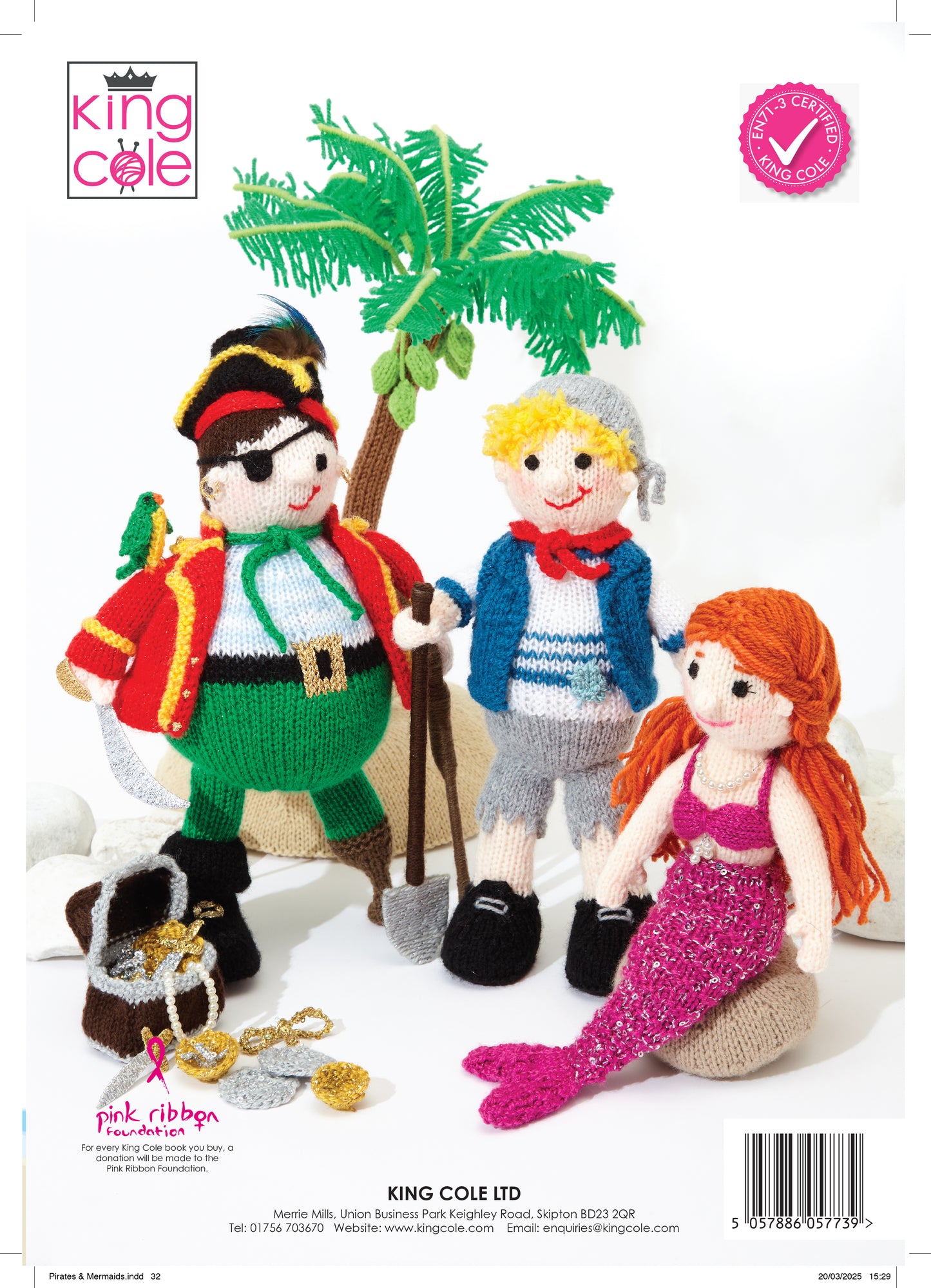 King Cole Pirates and Mermaids Book 1