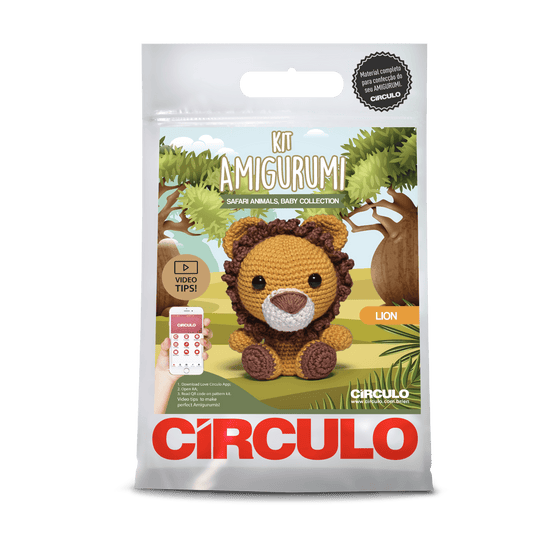 Safari Lion - Circulo Amigurumi Kit