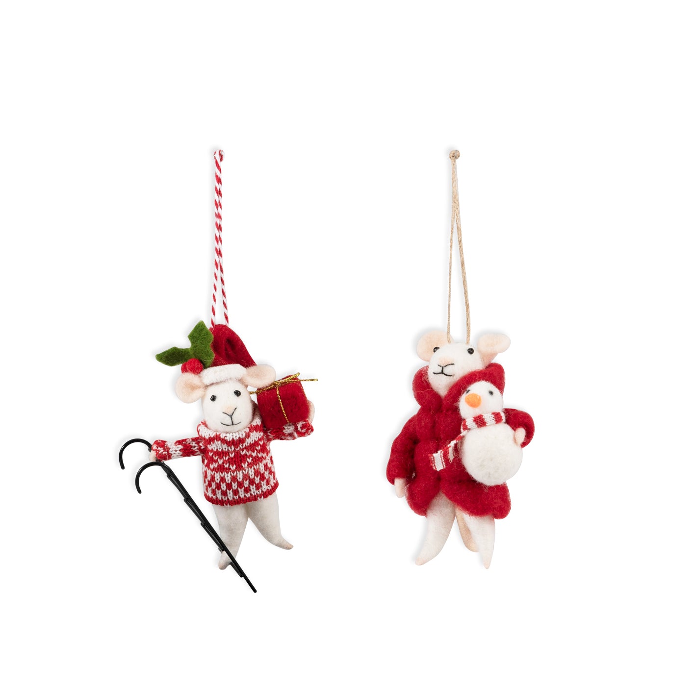 Mice Friends Duo - Needle Felting Kit